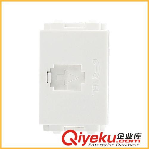 墻壁開關(guān)（120型） 廠家直銷白色時尚120型電腦插座 家裝款墻壁開關(guān) 工程款開關(guān)面板