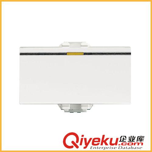 墻壁開關（120型） 鴻潤墻壁開關 插座HR12A-001一開單控（大） 一位開關功能件