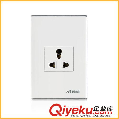 墻壁開關(guān)（120型） 廠家供應(yīng){zx1}款式120系列三插墻壁開關(guān)插座（三孔插座）誠招代理