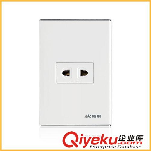 墻壁開關(guān)（120型） 廠家供應(yīng){zx1}款式120系列二插墻壁開關(guān)插座（二孔插座） 誠招代理
