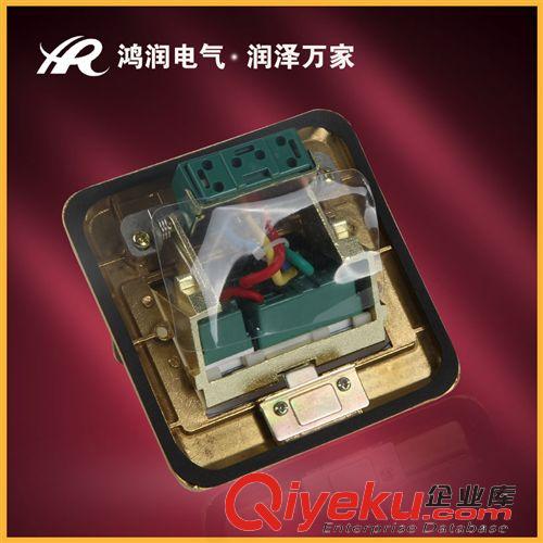 開關附件 廠家直銷厚地板插(五孔)   HR6Z-DBCH地面插座   重信譽重品質