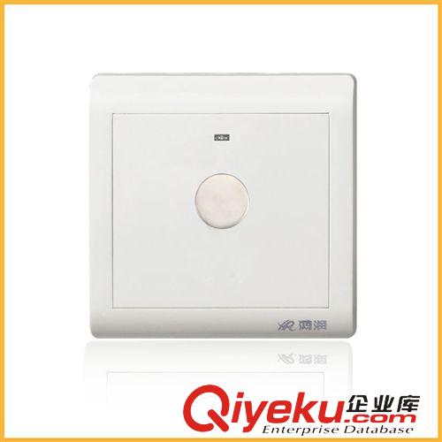 開關(guān)附件 鴻潤(rùn)墻壁開廠家直銷HR6C304一聯(lián)觸摸延時(shí)開關(guān)  優(yōu)質(zhì)耐用 墻壁開關(guān)原始圖片2
