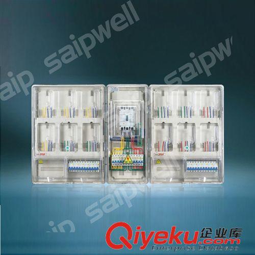 電表箱 廠家直銷單相12位電表箱 配電箱 安全防竊電表箱 透明電表箱V系原始圖片2