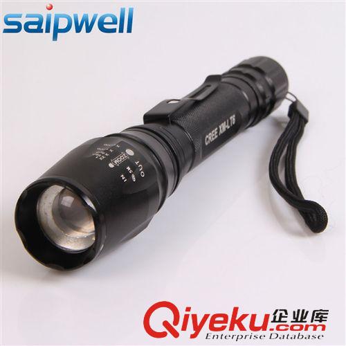 工程手電筒 【賽普供應(yīng)】SP-C8進口CREE 5W LED手電筒 多功能充電式手電筒