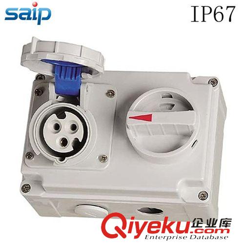 工業(yè)插座 【廠家直銷】品字器型電源插座 電源插座 三合一交流電源插座原始圖片2