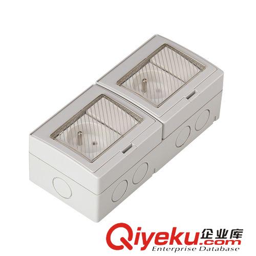 工業(yè)插座 廠家直銷SP-2FRS法式防水開關(guān)  戶外防潮開關(guān) PVC塑料軟膜插座原始圖片3