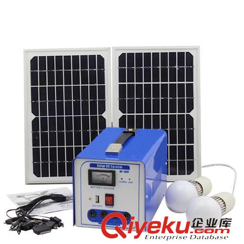 太陽能離網發(fā)電 【廠家直銷】 太陽能發(fā)電機組 方便攜帶式充電照明太陽能