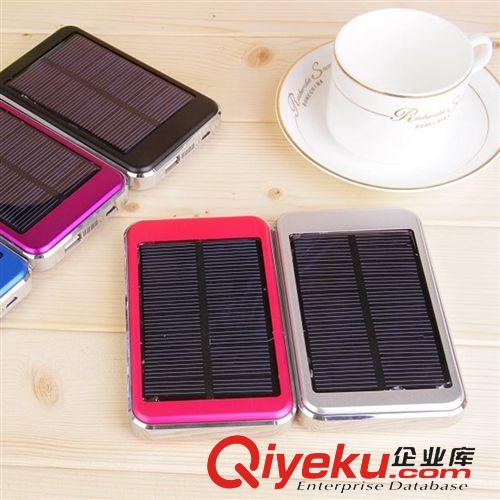 充電寶 移動(dòng)電源 廠家批發(fā)多晶足4000mA蘋果手機(jī)充電寶太陽能移動(dòng)電源
