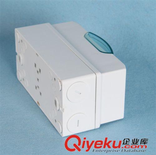 防水配電箱 斯普威爾 3回路防水配電箱 塑料防水箱 帶透明蓋 zp配電強電箱原始圖片2