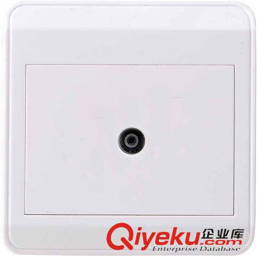 F1明裝 廠家直銷 專利明裝墻壁開關插座 全PC面板賓利F1明裝電視插座原始圖片2