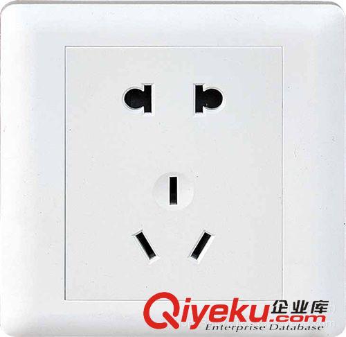 賓利F5 廠家直銷 鋼架結構暗裝墻壁開關插座 磨砂開關賓利F5 二三極五孔原始圖片2