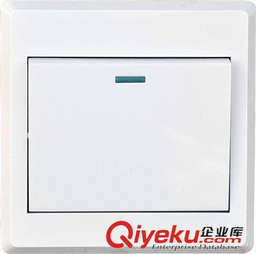 L7明裝 廠家直銷 L7PC明裝墻壁開關插座 一開雙控開關面板原始圖片2