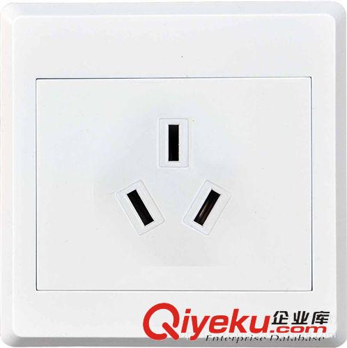 L7明裝 廠家直銷 L7PC明裝墻壁開關插座 16A三孔插座面板原始圖片2