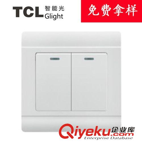 美倫山系列 TCL glight智能光開關插座 電話電視插座面板 閉路電視TV固話插座
