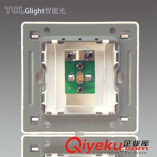 美倫山系列 TCL glight智能光 開關插座 單電視插座 86型有線閉路TV插座面板原始圖片2