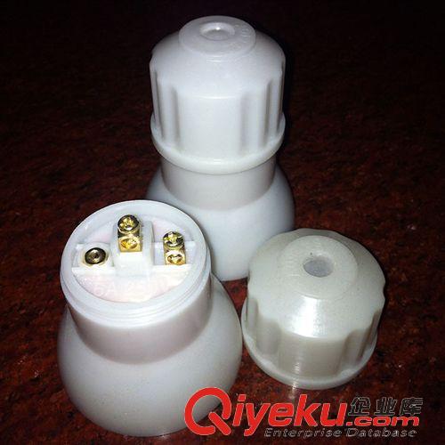 長舟螺口吊燈頭 棉湖tjE27燈頭燈座高級A058喇叭口螺口吊燈頭原始圖片3