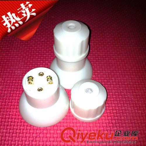 長舟螺口吊燈頭 廠家直銷特大號喇叭型電玉螺口燈頭 E27燈頭燈座膠木燈頭阻燃燈口原始圖片3