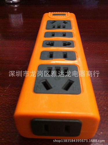 無線插座 棉湖原廠直銷 A1一體成型多功能防爆 抗摔 地拖插座 18孔插座原始圖片2