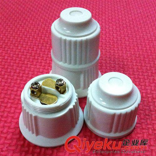長舟插口吊燈頭 棉湖廠家直銷大號(hào)插口膠木燈頭燈座 卡口燈頭B22掛口燈頭燈座原始圖片2
