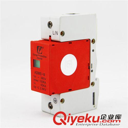 浪涌防雷器 供應電源防雷器/浪涌保護器/電源SPD模塊 1P-100KA 品牌tj直銷