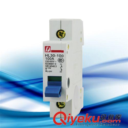 隔離開關(guān) 廠家熱銷 HL30-100系列1P小型隔離開關(guān) 小型斷路器品質(zhì)保證愛德利