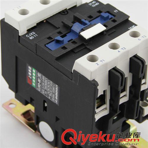 CJX2交流接觸器 低價批發低壓電器CJX2-8011系列銀點接觸器 3c認證  上德品質保障原始圖片3