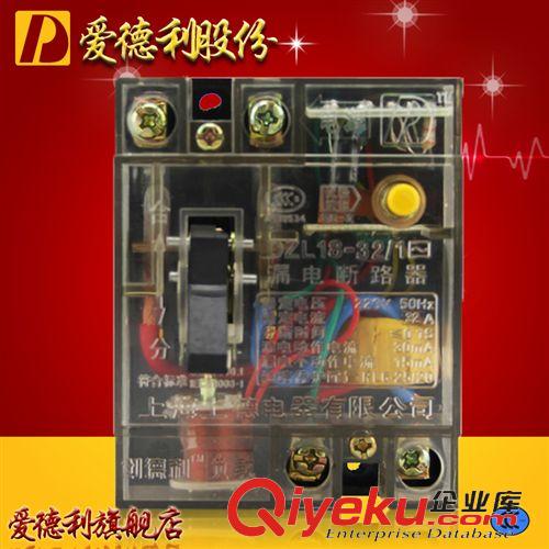 漏電斷路器 供應(yīng)DZL18-32A家用型漏電斷路器/保護(hù)器/透明漏電斷路器愛德利