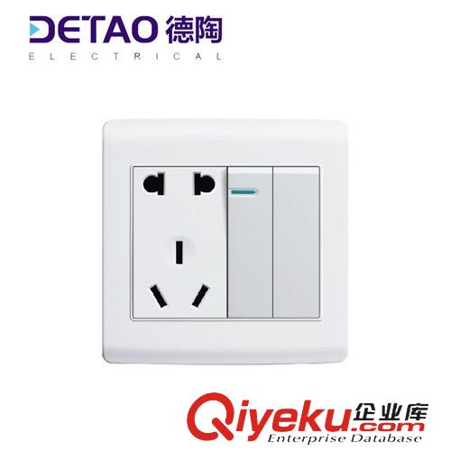 DT-工程系列 dt-018 電視電話插座 江西德陶插座