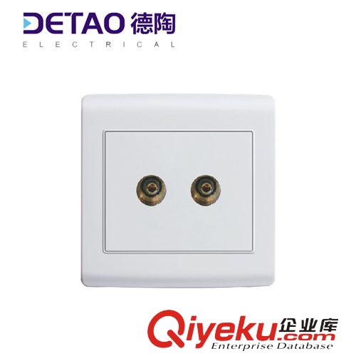 DT-工程系列 dt-014 一位電視插座 江西德陶插座