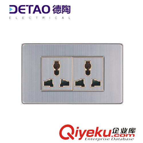 D4鋁拉絲系列（銀邊） d4-019觸摸延時(shí)開(kāi)關(guān) 鋁拉絲系列智能家裝開(kāi)關(guān)
