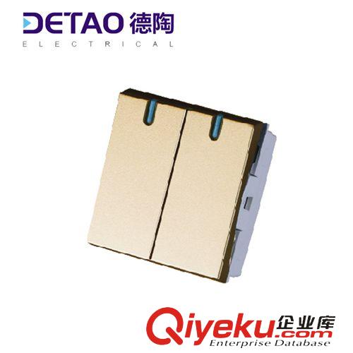 D7-118塑料拉絲系列 d7-016 小二位開(kāi)關(guān) 江西德陶開(kāi)關(guān)