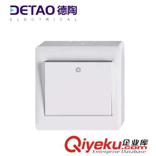 M1-明裝系列 m1-001 一位單控開關(guān) 江西德陶開關(guān)