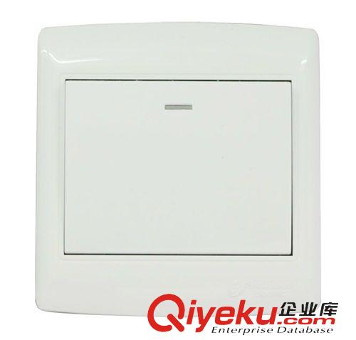 精品推薦 廠家直供 250V一位大板單聯雙控開關SD86H2-102 工程墻壁開關原始圖片3