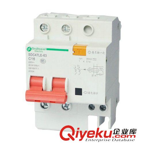 SDC47LE系列漏電斷路器 廠家直供 威爾頓工業d型小型漏電斷路器SDC47LE-63-2P原始圖片3