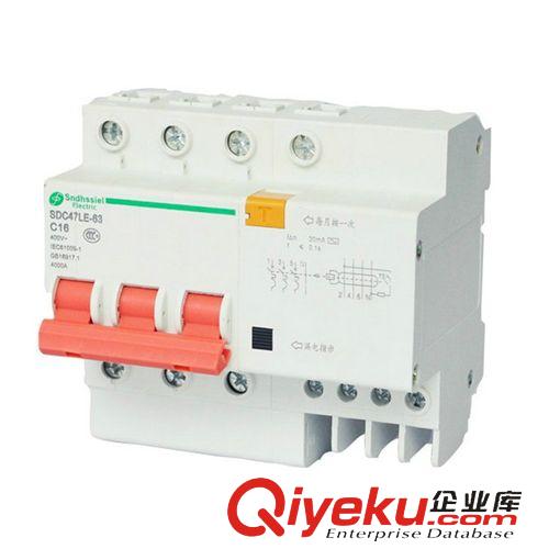 SDC47LE系列漏電斷路器 廠家直供 威爾頓工業d型小型漏電斷路器SDC47LE-63-2P