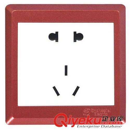  SD墻壁開關 廠家熱銷 一位二三極插座SD86G2-115 五孔墻壁插座原始圖片3
