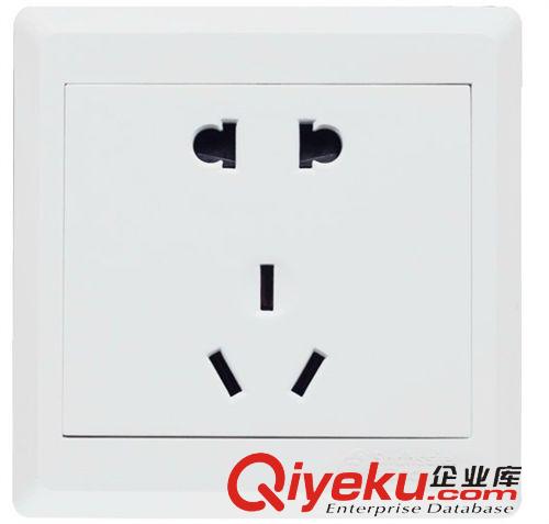  SD墻壁開關 墻壁插座廠家生產銷售一位二三極墻壁插座原始圖片2