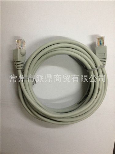 同碩系列產(chǎn)品 批發(fā)全銅同碩TS-K05超五類網(wǎng)線 帶水晶頭優(yōu)質(zhì)跳線 成品網(wǎng)絡(luò)線 5米原始圖片2