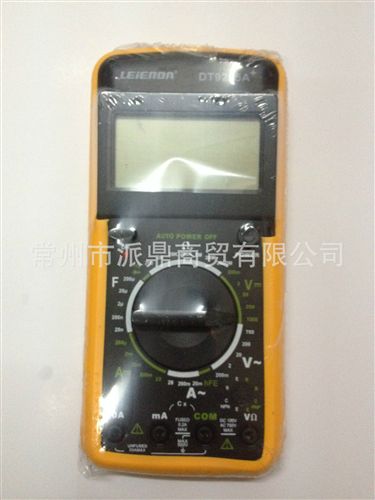 萬用表 批發(fā)正品雷爾達 DT9205A+ 數(shù)顯萬用表 經(jīng)濟型數(shù)字萬用表原始圖片2