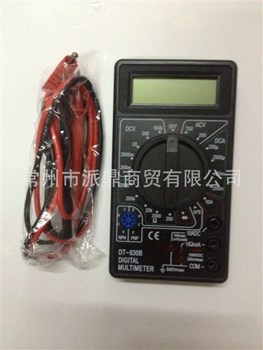 萬用表 批發(fā)zp雷爾達(dá) DT830B 數(shù)顯萬用表 迷你型數(shù)字萬用表