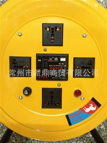 野馬 野豹電纜盤(pán) 批發(fā)野馬電纜盤(pán)移動(dòng)卷線(xiàn)盤(pán)工程專(zhuān)用繞線(xiàn)盤(pán)YM-001無(wú)線(xiàn)空盤(pán) 帶漏電原始圖片2