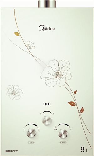 美的熱水器 zp批發(fā) Midea/美的家用燃?xì)鉄崴?強(qiáng)排燃?xì)鉄崴鱅SQ20-8QF3原始圖片2