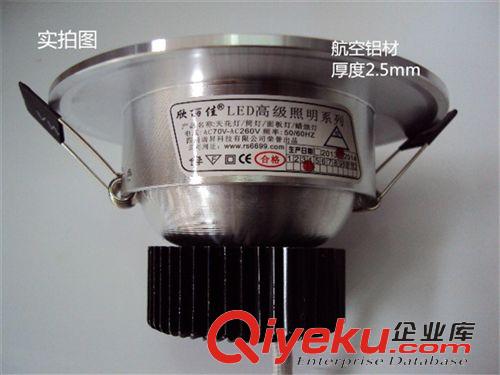 LED燈具 高級(jí)照明燈具批發(fā) LED筒燈 廠家直銷 3w5w7w12w燈具照明器材原始圖片3