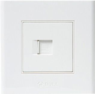 公牛開關(guān) 公牛一位網(wǎng)線接口 86型電腦網(wǎng)絡(luò)墻壁電源面板zpG05 1位電腦插座原始圖片2