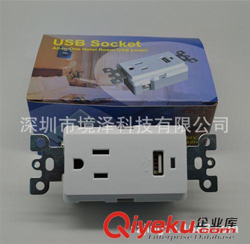 美規(guī)插座 美規(guī)USB墻壁插座充電器 美規(guī)115 想買(mǎi)美規(guī)插座就來(lái)境澤