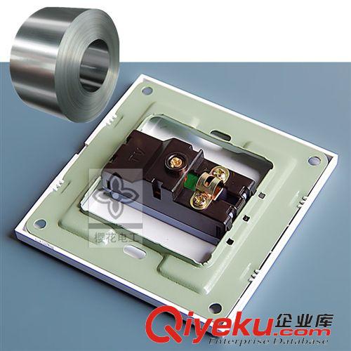 A6 工程系列 廠家直銷 A6一位電視插座 TV86墻壁插座 面板插座 電線插座原始圖片3