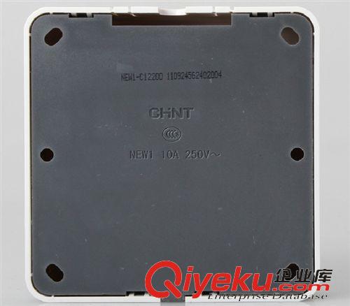 NEW1C明裝開關(guān)插座 正泰電工 電源插座 NEW1C 明裝墻壁開關(guān) 七孔插座面板 7孔插座 明原始圖片3