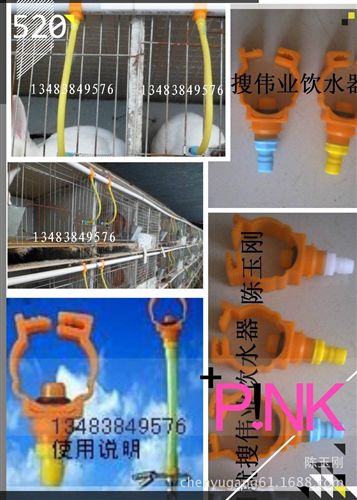 水管/管材接頭 6分卡式接頭/轉變接頭/養殖設備/養兔配件/兔飲水器