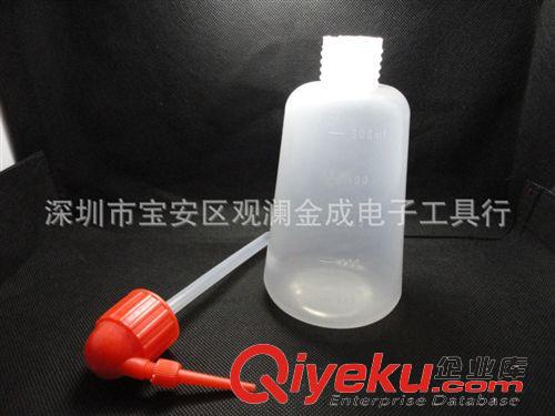 點膠設備 500ML彎嘴紅嘴瓶 尖嘴塑料滴瓶 清洗瓶點膠瓶酒精
