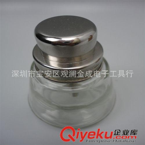 其他玻璃包裝容器 150ML 防噴頭 銅芯 防靜電防腐蝕 透明玻璃酒精瓶 洗板水瓶